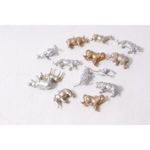 African Animals Ornaments Lot Small Figurines or Charms Decor ~ 260317-WH 992